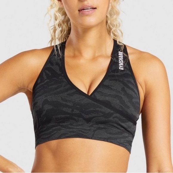 Gymshark Adapt Animal Sports Bra XS - Picture 2 of 8